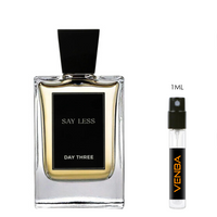 SAMPLE - Day Three Fragrances Say Less Extrait