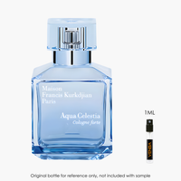 Maison Francis Kurkdjian Aqua Celestia Cologne Forte EDP by Maison Francis Kurkdjian for Unisex — 5mL authentic sample...