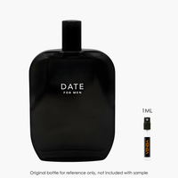 Fragrance One Date For Men Extrait by Fragrance One for Men — 5mL authentic sample decant | Venba Fragrance