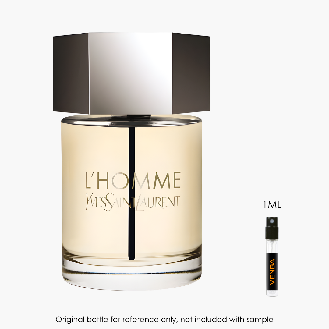 Yves Saint Laurent L'homme EDT by Yves Saint Laurent for Men — 5mL authentic sample decant | Venba Fragrance