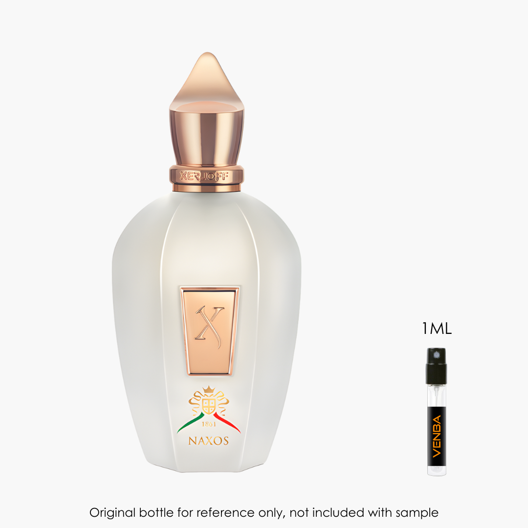 Xerjoff 1861 Naxos EDP by Xerjoff for Unisex — 1mL authentic niche perfume | Venba Fragrance