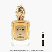 Maison Mataha Peche Velours Extrait by Maison Mataha for Unisex — 1mL authentic niche perfume | Venba Fragrance