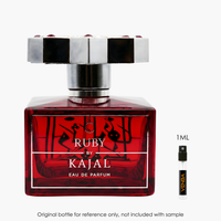 Kajal Ruby EDP by Kajal Perfumes for Unisex — 1mL authentic niche perfume | Venba Fragrance