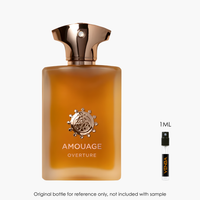 Amouage Overture Man EDP by Amouage for Men — 1mL authentic niche perfume | Venba Fragrance