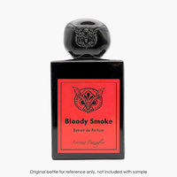 Lorenzo Pazzaglia Bloody Smoke Extrait by Lorenzo Pazzaglia for Unisex — fragrance bottle close-up | Venba Fragrance