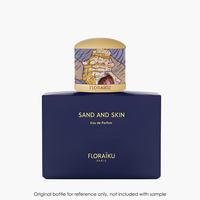Floraiku Sand and Skin EDP by Floraiku for Unisex — fragrance bottle close-up | Venba Fragrance