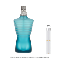 Jean Paul Gaultier Le Male EDT by Jean Paul Gaultier for Men — fragrance bottle close-up | Venba Fragrance