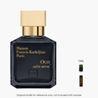 Maison Francis Kurkdjian Oud Satin Mood EDP by Maison Francis Kurkdjian for Unisex — fragrance bottle close-up | Venba...