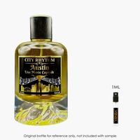 City Rhythm Austin Extrait by City Rhythm for Unisex — 1mL authentic niche perfume | Venba Fragrance