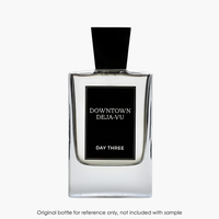 Day Three Fragrances Downtown Deja-Vu EDP by Day Three Fragrances for Unisex — fragrance bottle close-up | Venba Fragrance