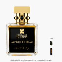Fragrance du Bois Minuit Et Demi EDP by Fragrance du Bois for Unisex — 1mL authentic niche perfume | Venba Fragrance