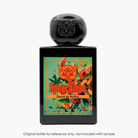 Lorenzo Pazzaglia Speachless Extrait by Lorenzo Pazzaglia for Unisex — fragrance bottle close-up | Venba Fragrance