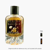 City Rhythm Nashville Extrait by City Rhythm for Unisex — 5mL authentic sample decant | Venba Fragrance