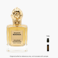 Maison Mataha Escapade Gourmande Extrait by Maison Mataha for Unisex — 1mL authentic niche perfume | Venba Fragrance