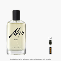Akro Bake EDP by Akro for Unisex — 1mL authentic niche perfume | Venba Fragrance