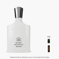 Creed Silver Mountain Water EDP by Creed for Unisex — fragrance bottle close-up | Venba Fragrance
