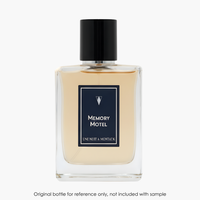 Une Nuit Nomade Memory Motel EDP by Une Nuit Nomade for Men — fragrance bottle close-up | Venba Fragrance