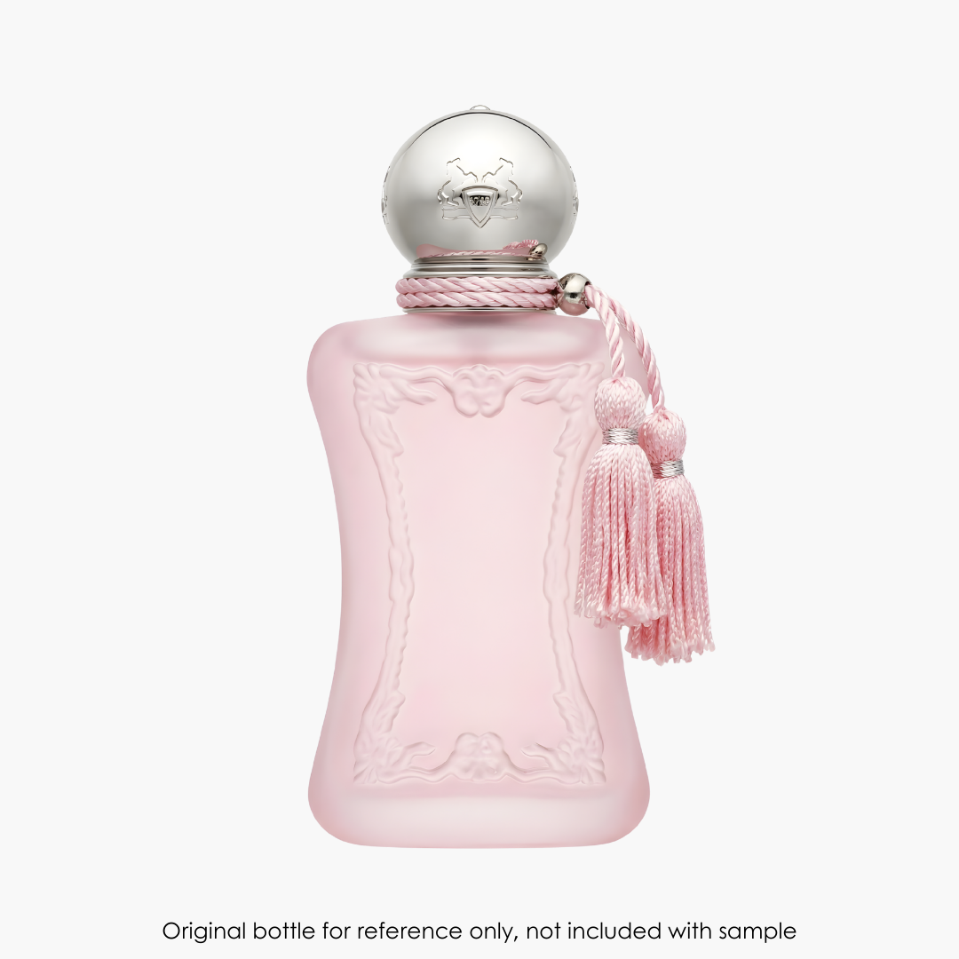 Parfums De Marly Delina La Rosee EDP by Parfums de Marly for Men — fragrance bottle close-up | Venba Fragrance