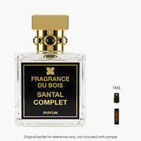 Fragrance du Bois Santal Complet Parfum by Fragrance du Bois for Unisex — 1mL authentic niche perfume | Venba Fragrance