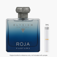 Roja Parfums Elysium Eau Intense EDP by Roja Parfums for Men — fragrance bottle close-up | Venba Fragrance