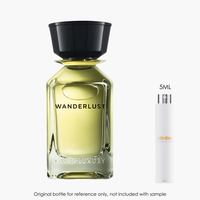 Omanluxury Wanderlust EDP by Omanluxury for Unisex — fragrance bottle close-up | Venba Fragrance