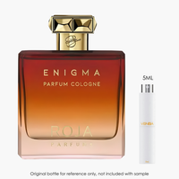 Roja Parfums Enigma Parfum Cologne by Roja Parfums for Men — sample vial close-up | Venba Fragrance