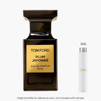 Tom Ford Plum Japonais EDP by Tom Ford — sample vial close-up | Venba Fragrance