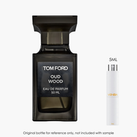 Tom Ford Oud Wood EDP by Tom Ford for Unisex — fragrance bottle close-up | Venba Fragrance