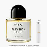 Byredo Eleventh Hour EDP by Byredo Parfums for Unisex — sample vial close-up | Venba Fragrance