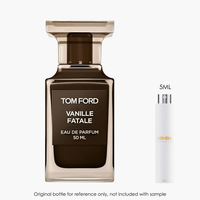 Tom Ford Vanille Fatale EDP by Tom Ford for Unisex — fragrance bottle close-up | Venba Fragrance