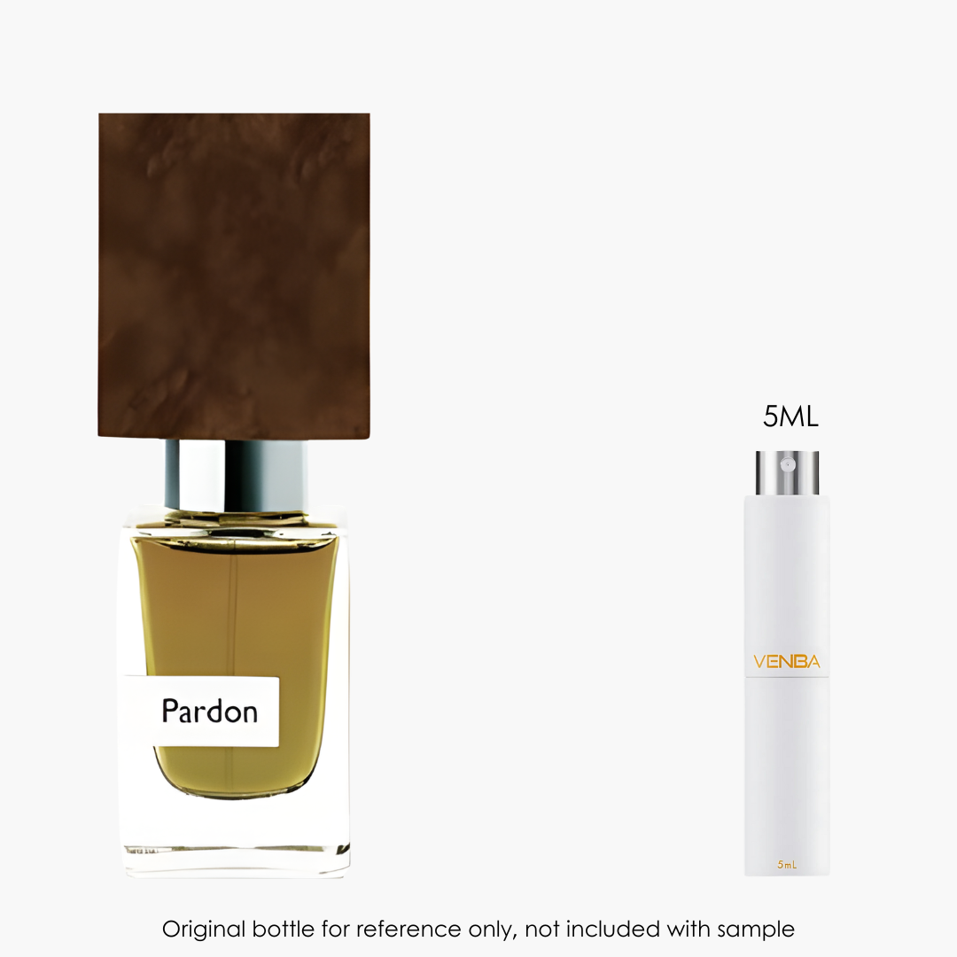 Nasomatto Pardon Extrait by Nasomatto for Men — fragrance bottle close-up | Venba Fragrance