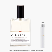 J-Scent W01 Roasted Green Tea EDP by J-Scent for Unisex — fragrance bottle close-up | Venba Fragrance