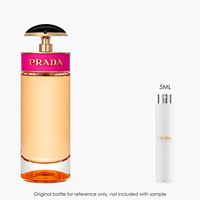 Prada Candy EDP by Prada for Men — sample vial close-up | Venba Fragrance