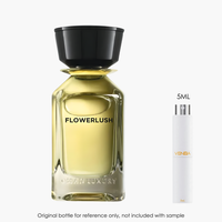 Omanluxury Flowerlush EDP by Omanluxury for Unisex — fragrance bottle close-up | Venba Fragrance