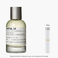 Le Labo Santal 33 EDP by Le Labo for Unisex — sample vial close-up | Venba Fragrance