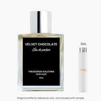 Theodoros Kalotinis Velvet Chocolate EDP by Theodoros Kalotinis for Unisex — sample vial close-up | Venba Fragrance