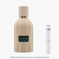 Amouage Outlands EDP by Amouage for Unisex — fragrance bottle close-up | Venba Fragrance