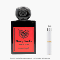 Lorenzo Pazzaglia Bloody Smoke Extrait by Lorenzo Pazzaglia for Unisex — fragrance bottle close-up | Venba Fragrance