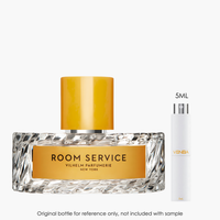 Vilhelm Room Service EDP by Vilhelm Parfumerie for Men — fragrance bottle close-up | Venba Fragrance