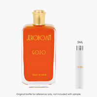 Jeroboam Gozo Extrait by Jeroboam for Unisex — fragrance bottle close-up | Venba Fragrance