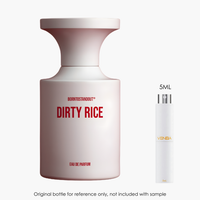 Borntostandout Dirty Rice EDP by Borntostandout for Unisex — fragrance bottle close-up | Venba Fragrance
