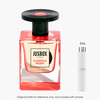 Jusbox Carioca Heart EDP by Jusbox for Unisex — fragrance bottle close-up | Venba Fragrance