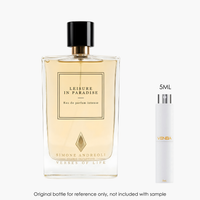 Simone Andreoli Leisure in Paradise EDP by Simone Andreoli for Unisex — fragrance bottle close-up | Venba Fragrance