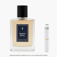 Une Nuit Nomade Memory Motel EDP by Une Nuit Nomade for Men — fragrance bottle close-up | Venba Fragrance