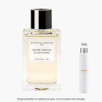 Essential Parfums Divine Vanille EDP by Essential Parfums for Unisex — fragrance bottle close-up | Venba Fragrance