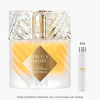 Kilian Angels Share On the Rocks EDP by Kilian for Unisex — fragrance bottle close-up | Venba Fragrance