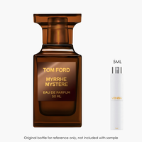 Tom Ford Myrrhe Mystere EDP by Tom Ford for Unisex — sample vial close-up | Venba Fragrance