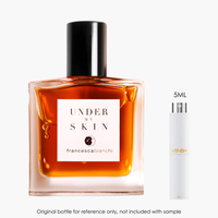 Francesca Bianchi Under My Skin Extrait by Francesca Bianchi for Unisex — sample vial close-up | Venba Fragrance