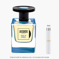 Jusbox Feel 'N' Chill EDP by Jusbox for Unisex — fragrance bottle close-up | Venba Fragrance