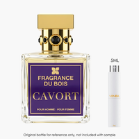 Fragrance du Bois Cavort Extrait by Fragrance du Bois for Unisex — fragrance bottle close-up | Venba Fragrance